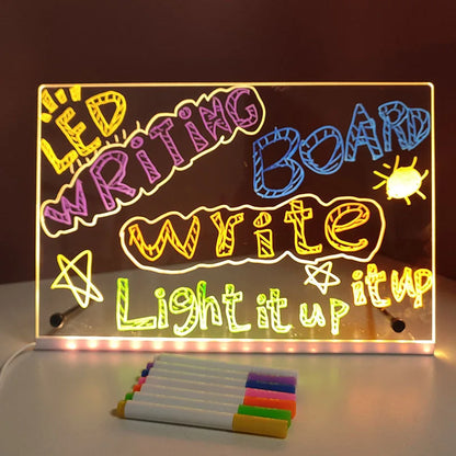 Tableau à dessin lumineux LED