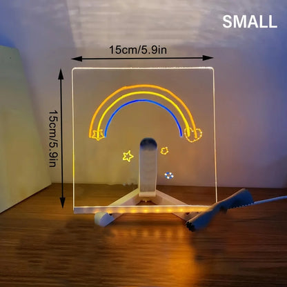 Tableau à dessin lumineux LED